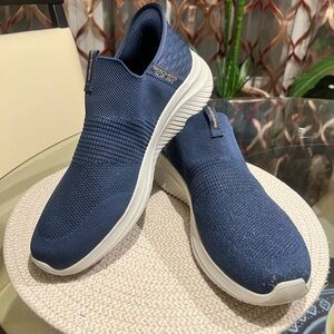 Skechers Men's Blue Slip-On Sneakers